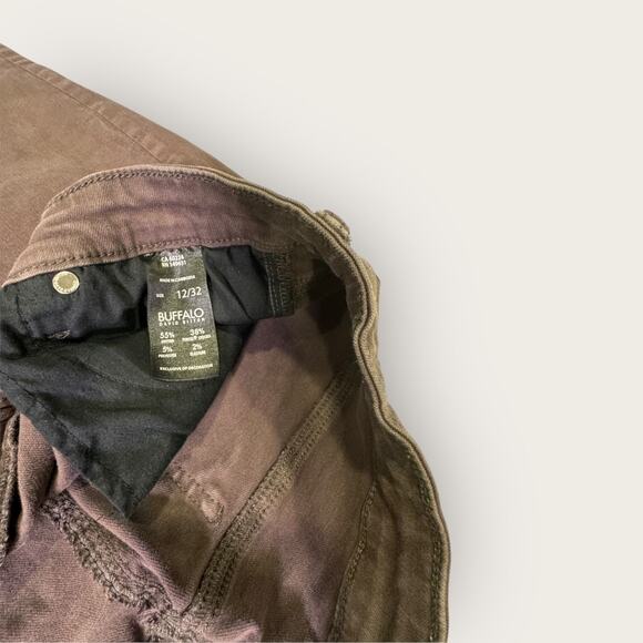 Buffalo‎ -Brown Casual Pants Straight Leg Relaxed Fit Everyday Trousers - Picture 9 of 9